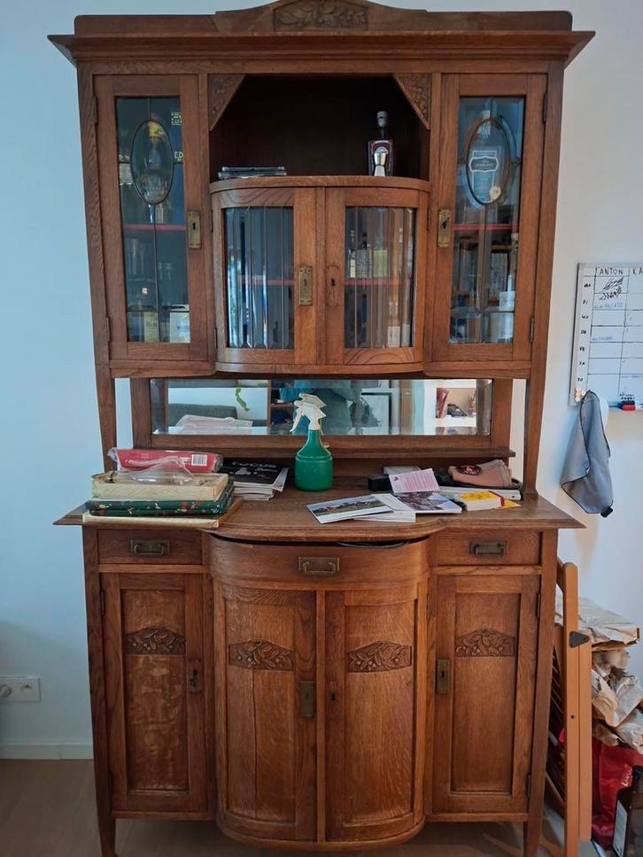 Kast voor in living of bureau., Antiek en Kunst, Antiek | Meubels | Kasten, Ophalen