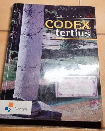 Codex tertius  de Anne Loroy. En bon état beschikbaar voor biedingen