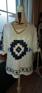Magnifique pull pour femme à manches chauve-souris taille L, Enlèvement ou Envoi