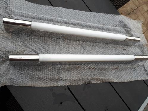 RVS hanglamp/murale badkamerarmatuur met heldere tl lamp, Huis en Inrichting, Lampen | Hanglampen, Zo goed als nieuw, 50 tot 75 cm