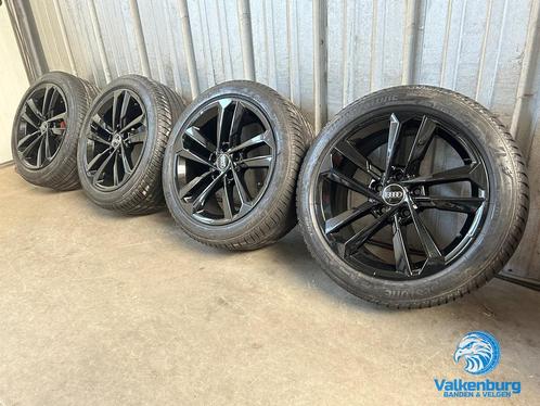 6.5mm! Originele Audi A3 8Y S-Line Sport 17 inch zwarte velg, Auto-onderdelen, Banden en Velgen, Banden en Velgen, Zomerbanden