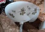 Antieke waskom met voet en kraan (bloemenmotief), Huis en Inrichting, Ophalen, Zo goed als nieuw, Wasbak of Wastafel, Minder dan 100 cm