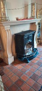 Antieke Gieteizeren kachel, Huis en Inrichting, Haarden, Ophalen, Zo goed als nieuw