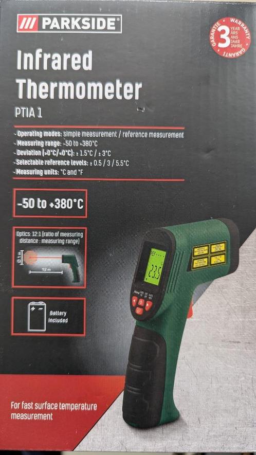 Infrarood temperatuurmeter Parkside, Elektronische apparatuur, Overige elektronische apparatuur, Zo goed als nieuw, Ophalen of Verzenden