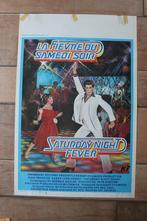 filmaffiche Saturday Night Fever John Travolta filmposter, Ophalen of Verzenden, A1 t/m A3, Zo goed als nieuw, Rechthoekig Staand