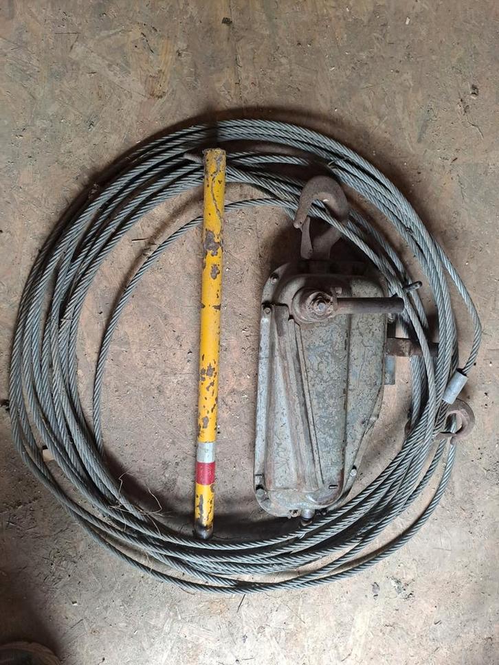 Location tirefort 3 tonnes, Doe-het-zelf en Bouw, Lieren en Takels