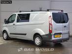 Ford Transit Custom 100pk Dubbel Cabine L2H1 Trekhaak Navi A, Auto's, Euro 5, Stof, Gebruikt, 4 cilinders