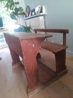 schattig massief houten schoolbankje, Antiek en Kunst, Ophalen