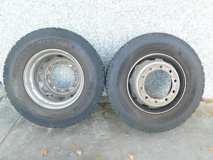 banden Goodyear 315/70-22.5 en 385/65-22.5 met velg, Auto-onderdelen, Vrachtwagen-onderdelen, Overige merken, Overige Auto-onderdelen