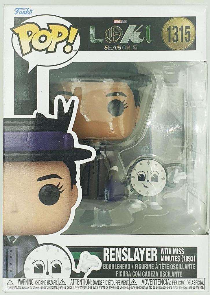Funko POP Loki Season 2 - Renslayer With Miss Minutes (1315), Collections, Jouets miniatures, Comme neuf, Enlèvement ou Envoi