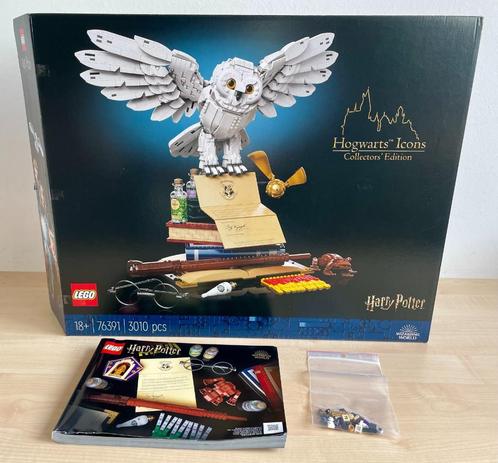 Lego Harry Potter 76391 Hogwarts Icons - Collectors' Edition, Enfants & Bébés, Jouets | Duplo & Lego, Comme neuf, Lego, Ensemble complet
