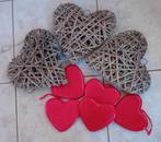 Setje Valentijnshartjes (8 stuks), Ophalen of Verzenden, Nieuw, Versiering