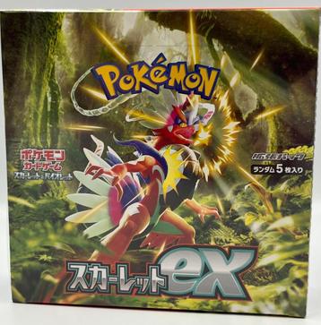 Pokémon : Japanese Scarlet EX Boosterbox [Laatste Stuk]