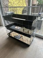 Konijnenhok 3 Verdiepingen, Ophalen, Zo goed als nieuw, Hok, Cavia