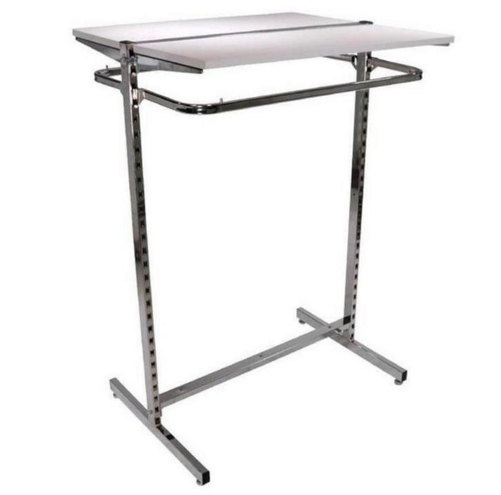 Professioneel kledingrek dubbel met legborden., Kleding | Dames, Kledingrekken, Zo goed als nieuw, Ophalen