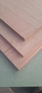 meranti platen  alle diktes 3.6 - 5.5 - 12 -15 -18 mm, Ophalen