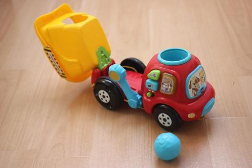 Vtech Kiepwagen + Licht en Geluid - trek, Kinderen en Baby's, Speelgoed | Vtech, Gebruikt, 0 tot 6 maanden, Ophalen