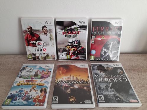 Wii spelletjes, Games en Spelcomputers, Games | Nintendo Wii, Zo goed als nieuw, Ophalen of Verzenden