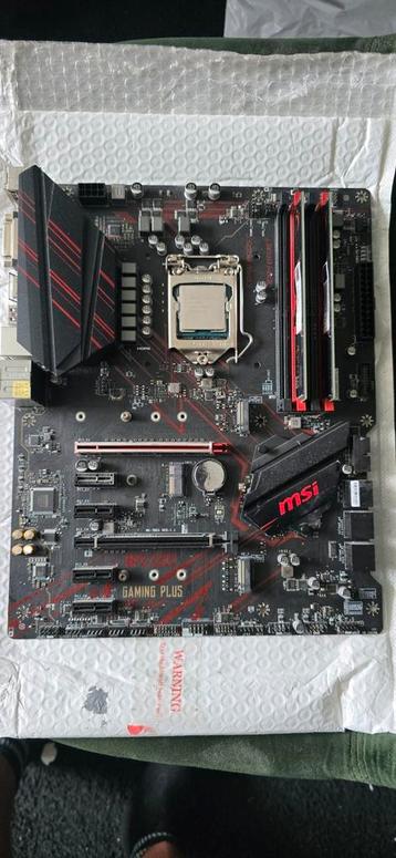 I9 9900k + moederbord z390 gaming plus + 16gb ddr4 ram 3200 beschikbaar voor biedingen
