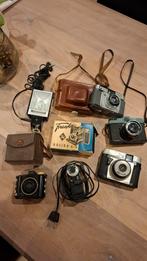 Diverse vintage fototoestellen + flitsers + filmpjes, Audio, Tv en Foto, Ophalen of Verzenden, Gebruikt, Compact, Overige Merken