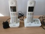 draadloze telefoon Philips, Telecommunicatie, Ophalen, Gebruikt, 2 handsets
