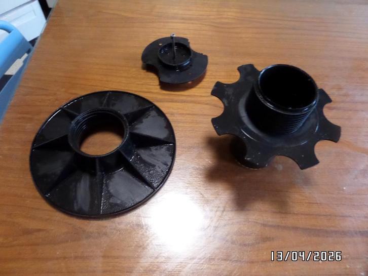 Plots de terrasse réglables, Jardin & Terrasse, Terrasses, Comme neuf, Synthétique, Enlèvement ou Envoi