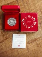 2010 lunar tiger proof 1/2 oz oplage 541 extreem zeldzaam, Postzegels en Munten, Edelmetalen en Baren, Ophalen of Verzenden, Zilver