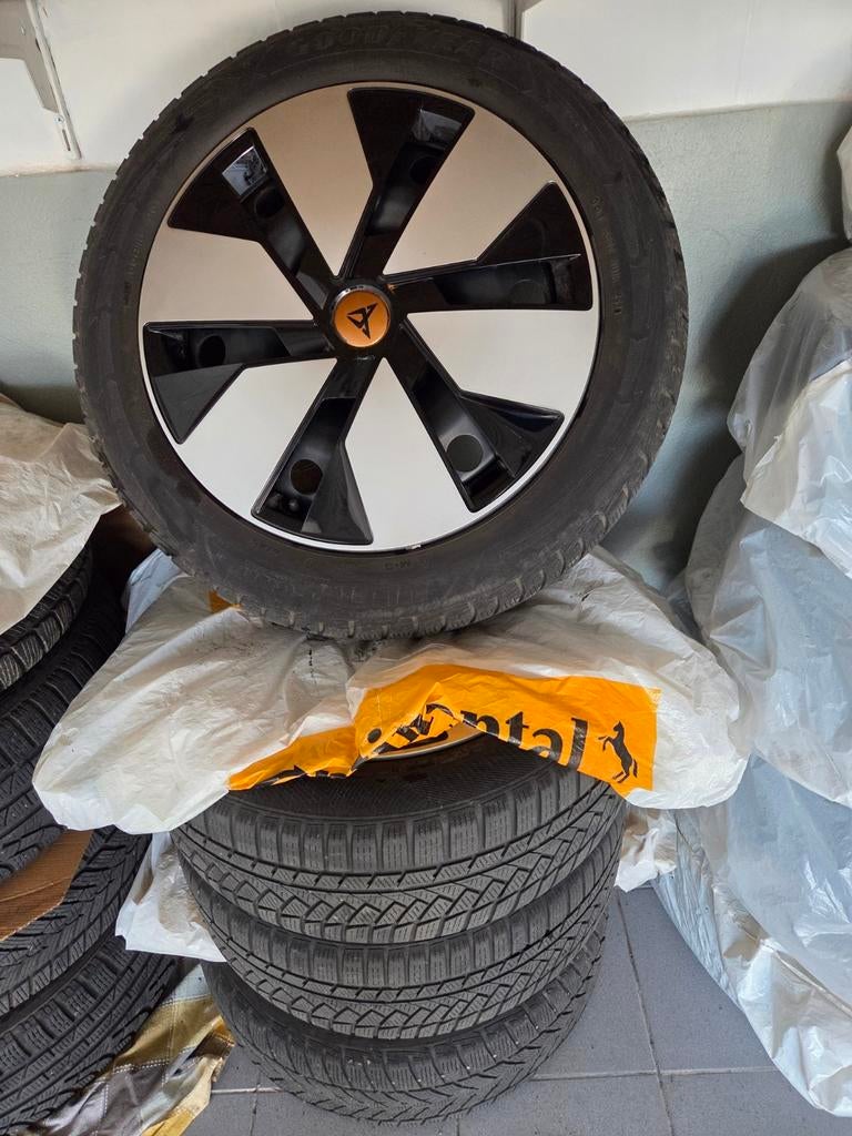 Cupra Born of VW ID3 winterwielen +/- 6mm, Autos : Pièces & Accessoires, Pneus & Jantes, Enlèvement