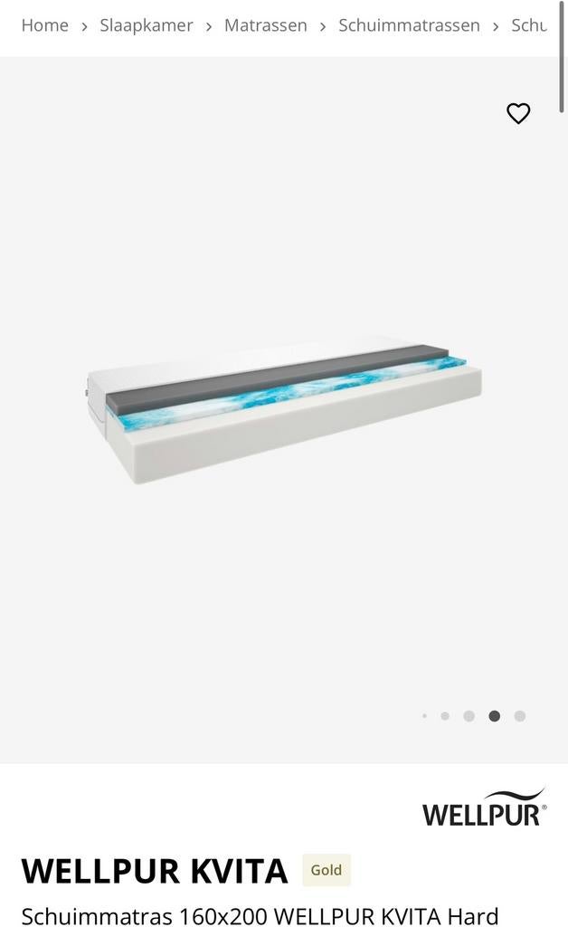 Mattress/matras, Ophalen, Nieuw, Matras, 200 cm