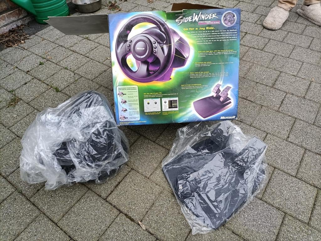 microsoft sidewinder precision racing wheel, Microsoft, Ophalen