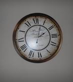 Grote decoratieve wandklok op 1 AA-batterij, Enlèvement, Comme neuf, Analogique, Horloge murale