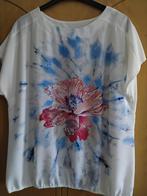 T-shirt met bloemen, Ophalen