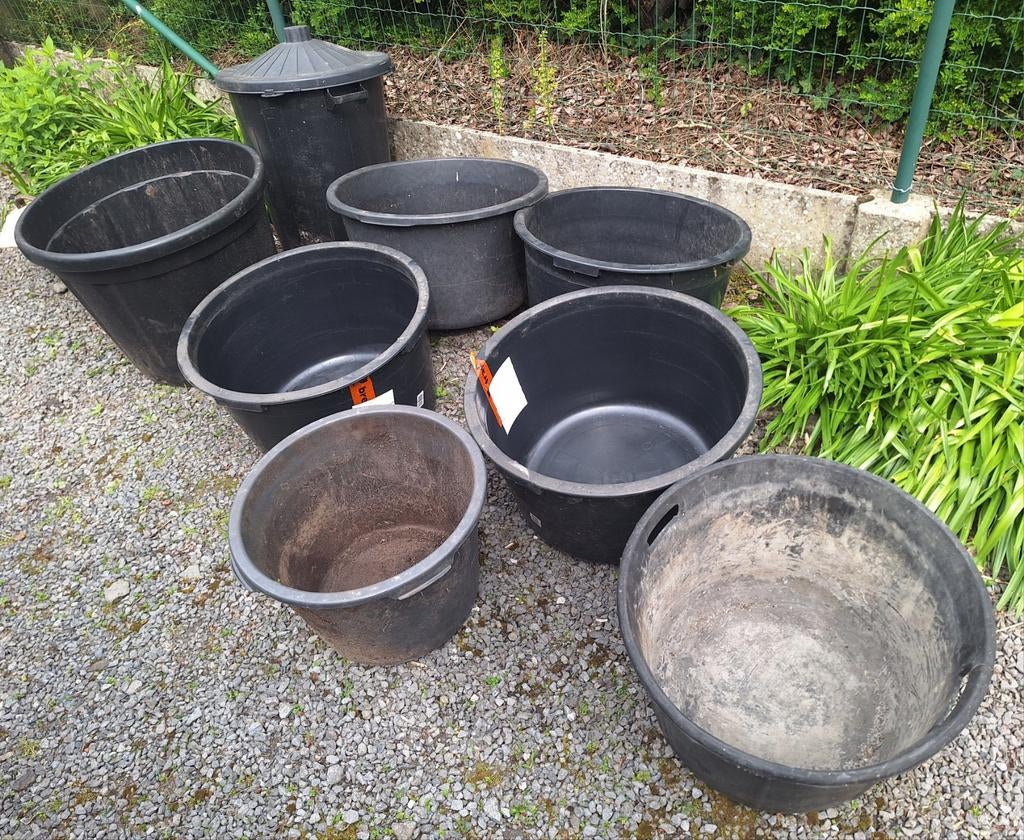 8 kuipen metserskuip bloempot, Ophalen of Verzenden