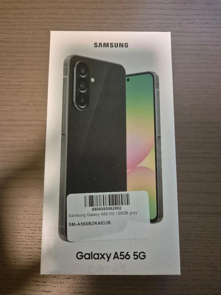 Samsung Galaxy A56 128GB Grey – nieuw, Telecommunicatie, Mobiele telefoons | Samsung, Nieuw, Overige modellen, 128 GB, Zonder abonnement