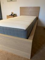 Eenpersoonsbed, Ophalen, 90 cm, Eenpersoons, Bruin