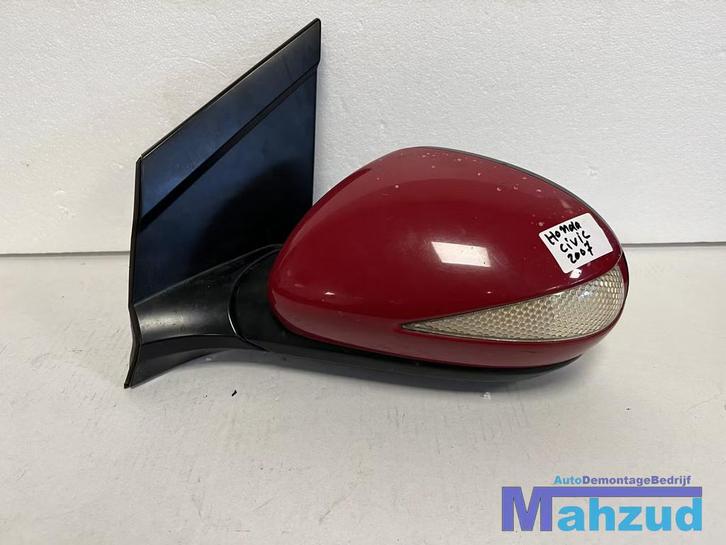 HONDA CIVIC hatchback FK FN rood links spiegel 2005-2012, Autos : Pièces & Accessoires, Rétroviseurs, Honda, Utilisé
