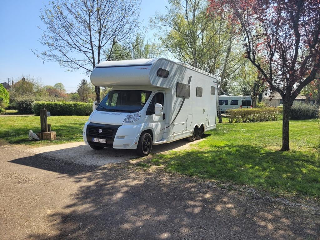 Dethleffs A-7871-2, Caravanes & Camping, Camping-cars, Jusqu'à 4, Toilette à cassette, Fiat, Boîte manuelle