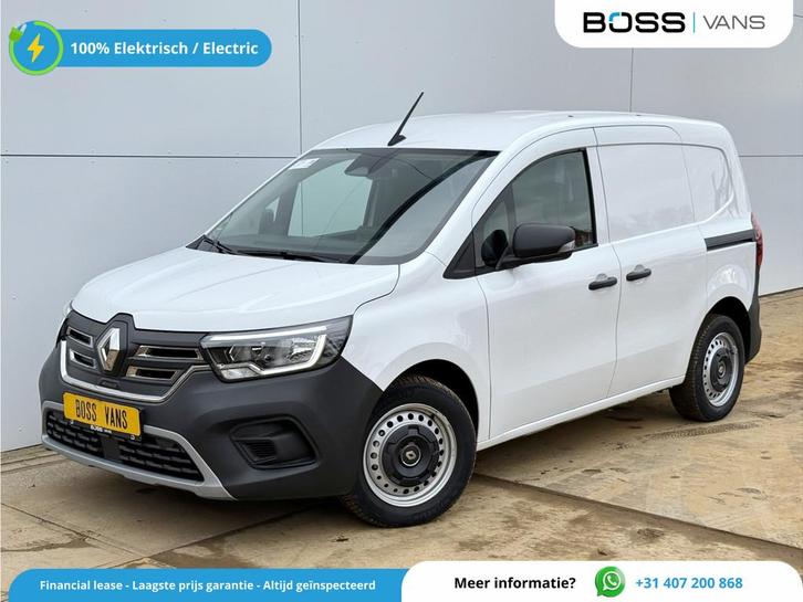 Renault Kangoo E-Tech 44kWh WLTP 301km 1500kg Trekgewicht Le, Auto's, Bestelwagens en Lichte vracht, Bedrijf, Te koop, ABS, Achteruitrijcamera