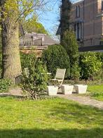 Drie bloembakken aardewerk voor buiten of binnen 40 x40, Tuin en Terras, Bloempotten, Ophalen, 40 cm of meer, Zo goed als nieuw