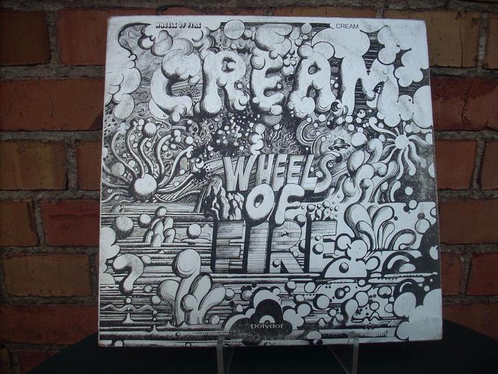 dubbel LP Wheels of Fire , The Cream, 1968, CD & DVD, Vinyles | Rock, Enlèvement ou Envoi