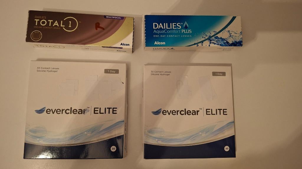 CONTACTLENZEN : DAGLENZEN EN MULTIFOCALE LENZEN, Diversen, Verpleegmiddelen, Nieuw, Ophalen