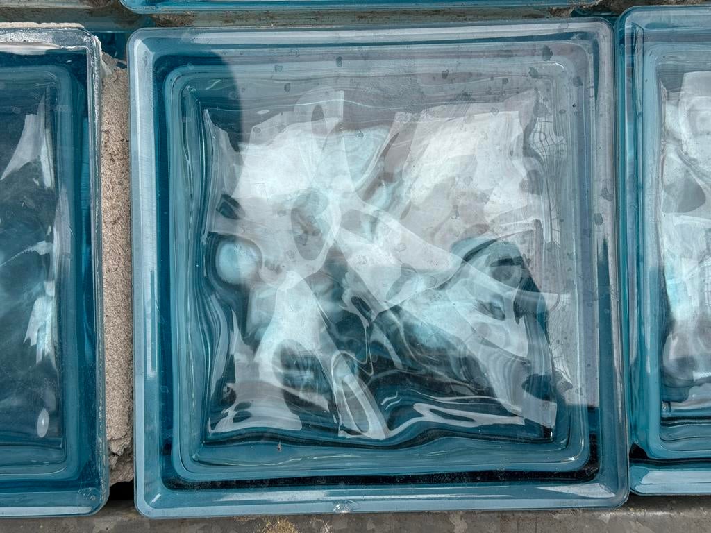 73 blauwe glas dals, Ophalen, Gebruikt, Overige typen