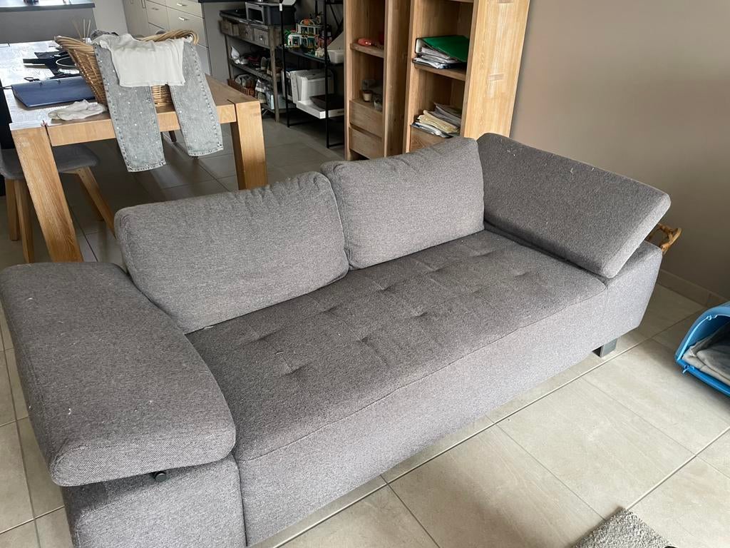 Tweezit en driezit. 2.20 en 2.00 m, Ophalen, Gebruikt