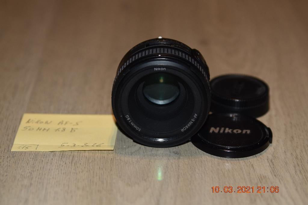 nikon prime lens af-s 50mm 1.8 G FX, Ophalen of Verzenden, Nieuw, Standaardlens