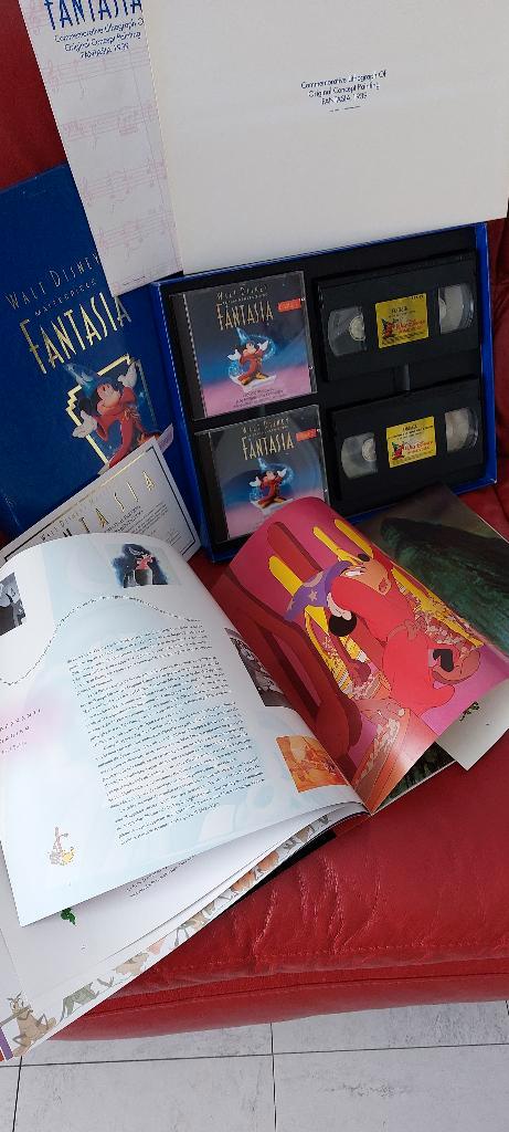 Fantasia MasterPiece Walt Disney's, Livres, Livres pour enfants | 0 an et plus, Comme neuf, Livre à déplier, à toucher ou à découvrir