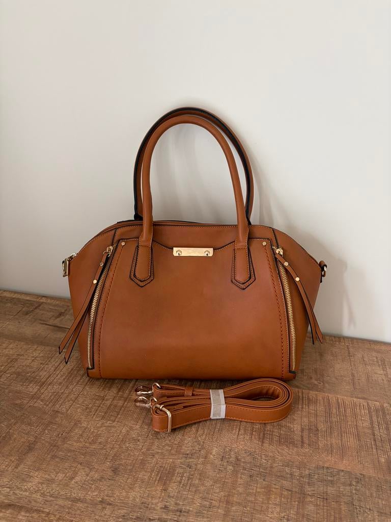 Handtas Bruin, Ophalen, Zo goed als nieuw, Bruin