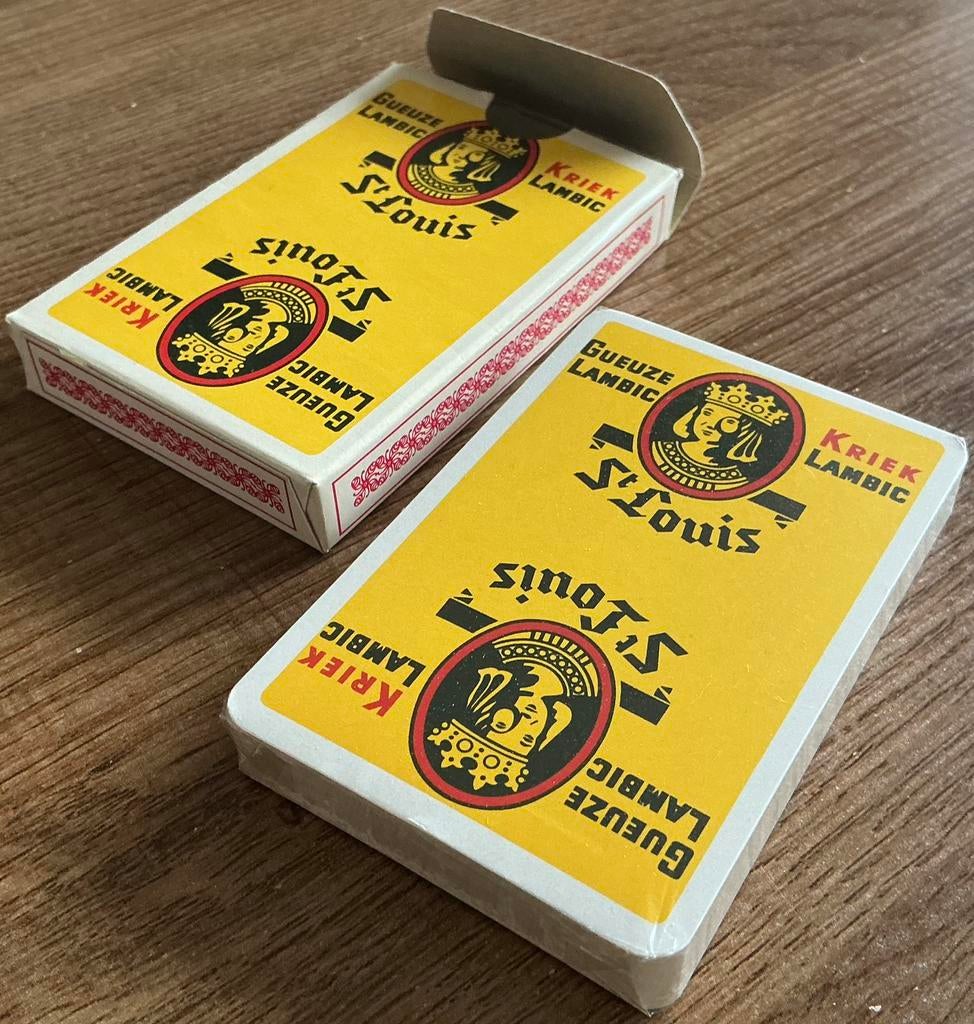 Jeu de cartes ST LOUIS GUEUZE/KRIEK/LAMBIC, Collections, Enlèvement ou Envoi, Neuf, Carte(s) à jouer