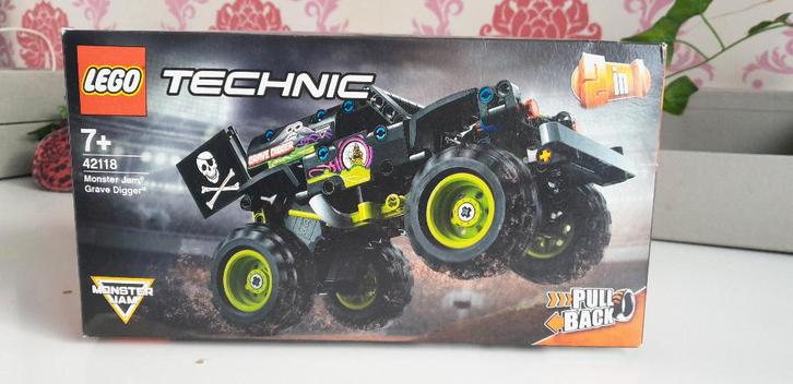 LEGO Technic: Monster Jam Grave Digger (42118), Kinderen en Baby's, Speelgoed | Duplo en Lego, Zo goed als nieuw, Lego, Complete set