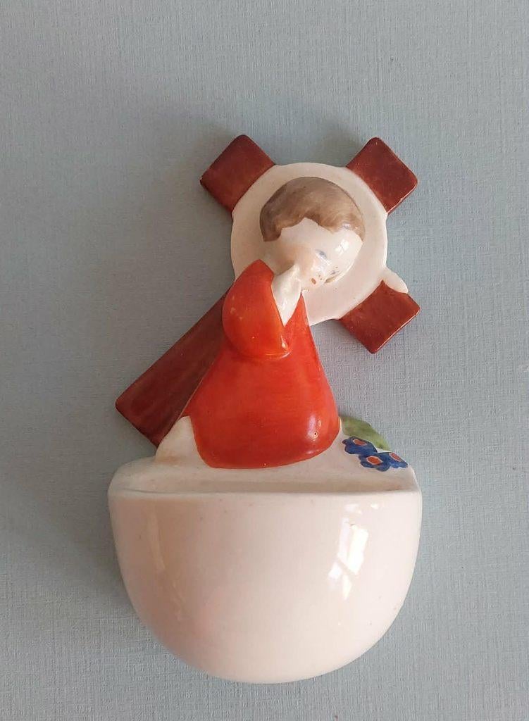 Wijwatervaatje  HUMMEL, Antiek en Kunst, Antiek | Religieuze voorwerpen, Ophalen of Verzenden