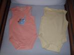1 lot de 2 body taille 80, Enlèvement ou Envoi, Comme neuf, Garçon, Vêtements de nuit ou Sous-vêtements